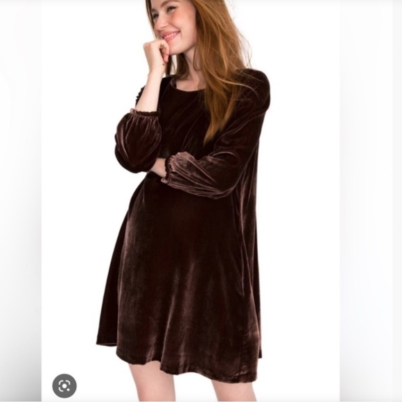 HATCH Bella Dress - Burnt Umber - Size 1 (S/M) - Picture 1 of 6